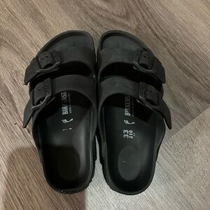 Birkenstock Dark Sandals with Buckles